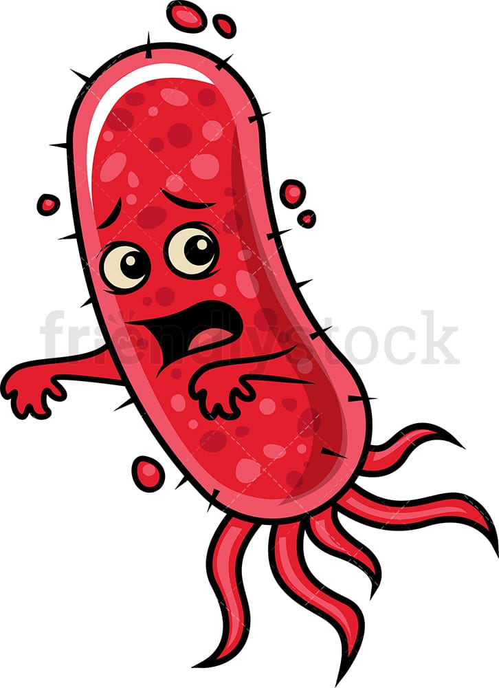 Virus Cartoon Clipart Vektorfriendlystock Manbet